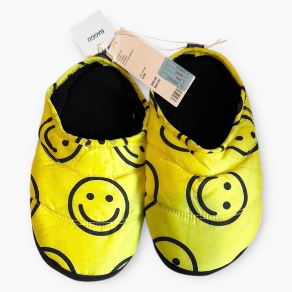 NWT Baggu Urban Outfitters Exclusive Happy Puffy Slipper Size S/M - Picture 1 of 7
